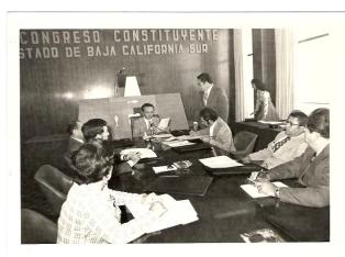 Foto histórica del Congreso Constituyente.