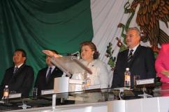 1 esthela ponce toma de protesta en la paz