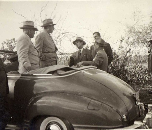 a - general agustin olachea y miguel aleman en los planes