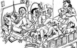 CARICATURA DE HOSPITAL