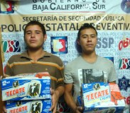 x detenidos con tecate light
