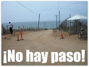 4 POBLADO LA PLAYA ACCESO RESTRIGIDO