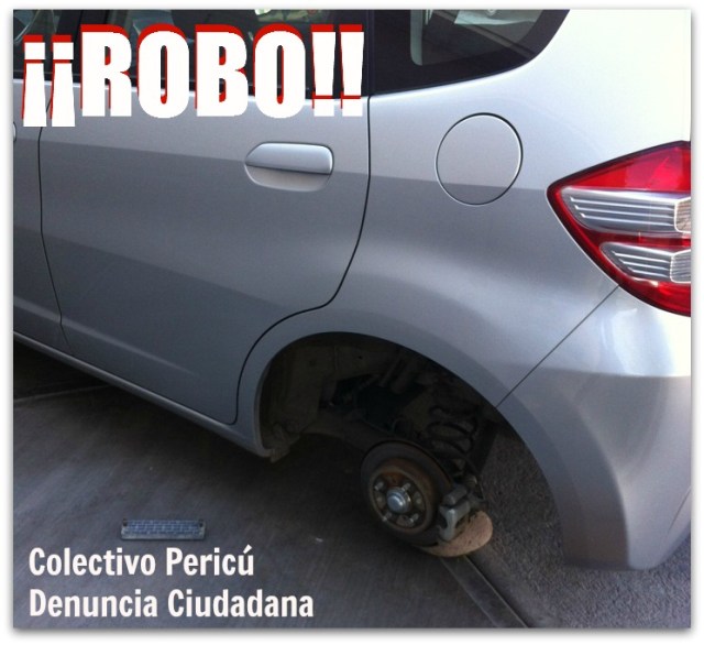 3 - 1 a a lo dejaron sin llanta