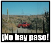 3 - 1 al camino a playa coyote cerrado