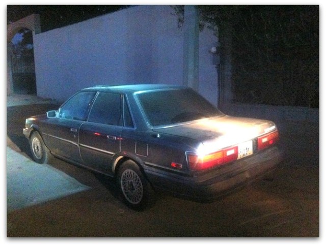 3 - 1 automovil reportado como robado en la paz