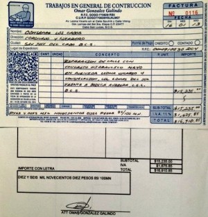 2 - 1 factura oomsapas cabo san lucas 002