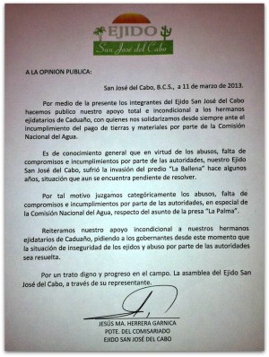 2 - 1 carta ejido san jose