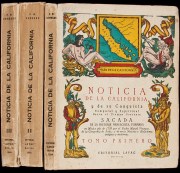 Noticia de la California y de su conquista temporal y espiritual, por el P. Miguel Venegas, Edit. Layac, 3 vols., México, 1944.