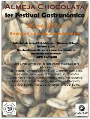 2 - 1 almeja chocolata festival de loreto