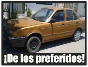 2 - 1 tsuru nissan robado ayer