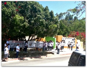 2 - 1 zoologico de santiago manifestacion