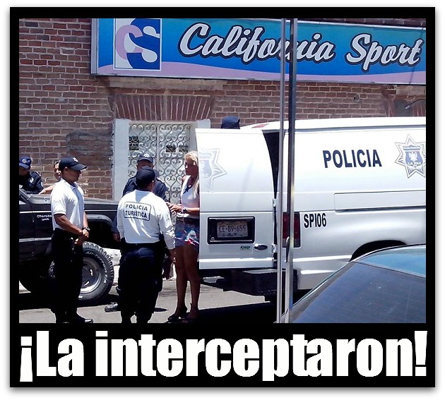 2 - 1 ahi esta una extranjera detenida por policia