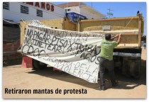 2 - 1 planton de transportistas la paz bcs