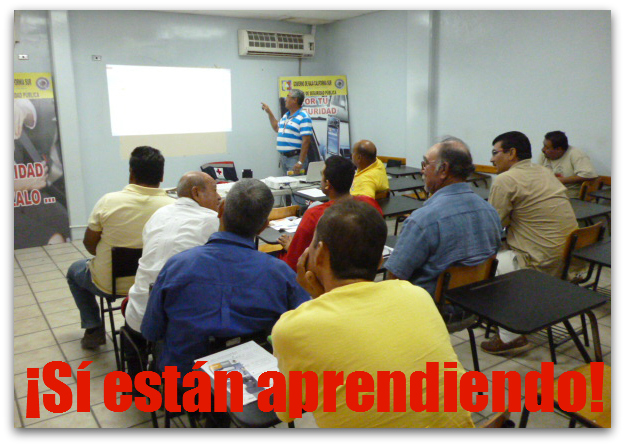 2 - 1 choferes de peseras capacitacion