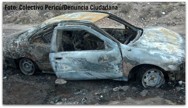 2 - 1 automovil incendiado en mirador de palmira