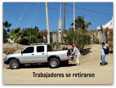 2 - 1 cordon humano en la playa antena