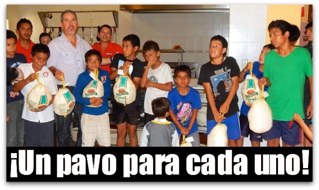 2 - 1 a la casa hogar pavos cabo san lucas