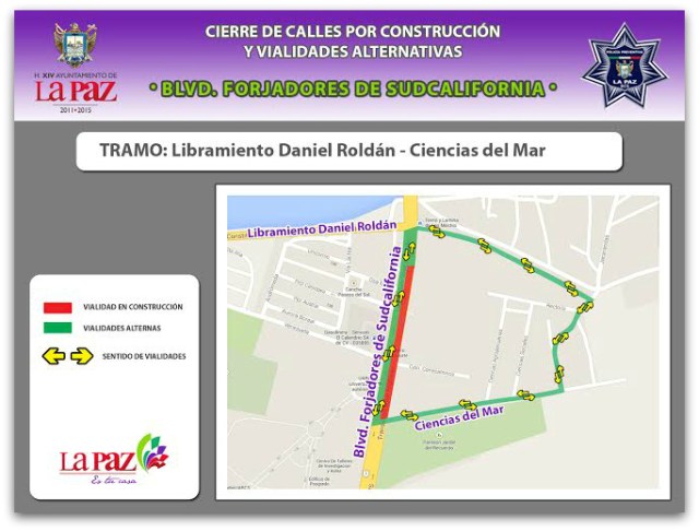 2 - 1 cierre de calles en la paz reparacion