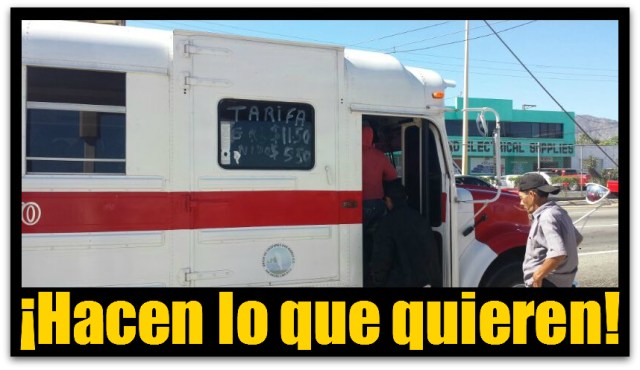 2 - 1 TARIFA URBANO OK LOS CABOS