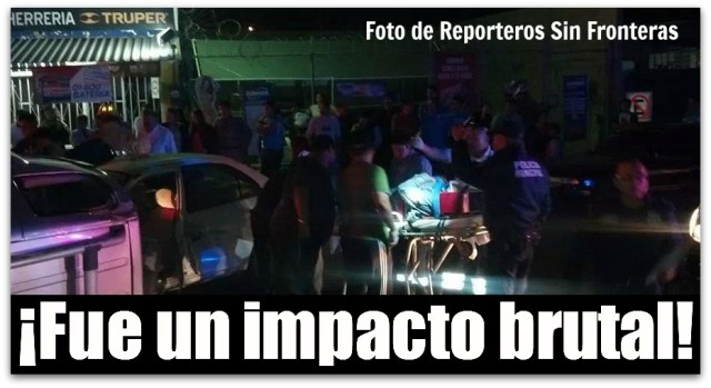 2 - 1 accidente en colosio y carabineros la paz 001