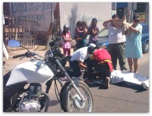 2 - 1 accidente motocicletas la paz 001