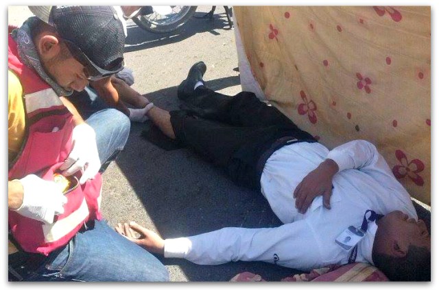 2 - 1 accidente motocicletas la paz 002