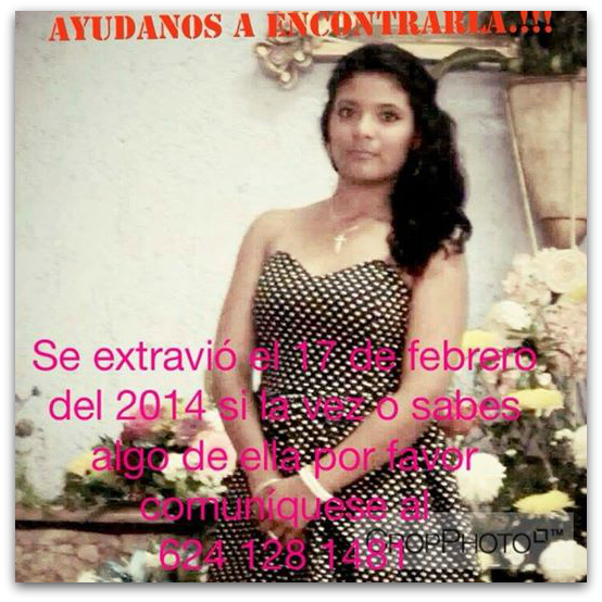 2 - 1 ADOLESCENTE EXTRAVIADA CABO SAN LUCAS