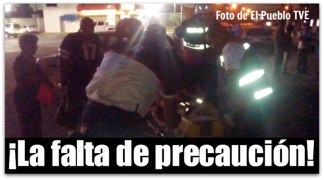 2 - 1 accidente en calle mar caribe