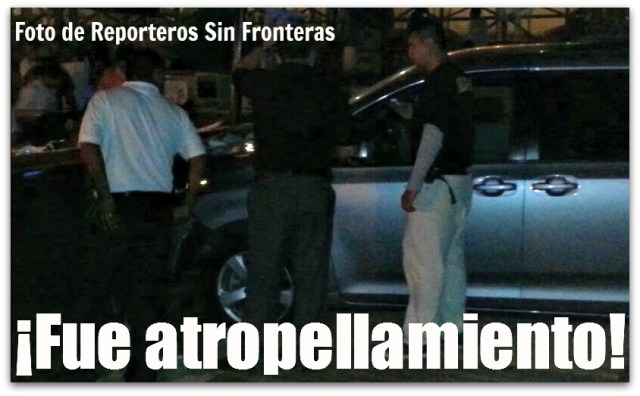 2 - 1 baja cantina accidente de anoche