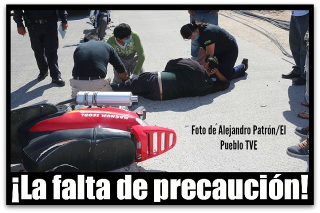 2 - 1 accidente motocicleta colonia juarez