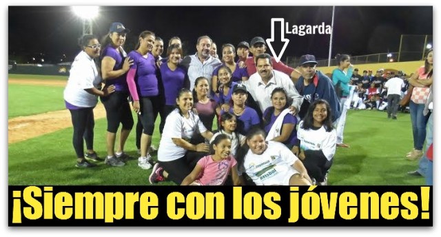 2 - 1 beisbol lagarda apoya