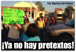 2 - 1 profesores se manifestaron ayer