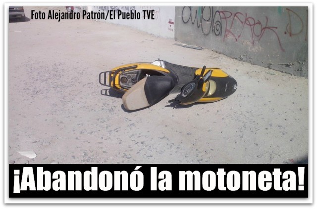 2 - 1 abandono la motocicleta