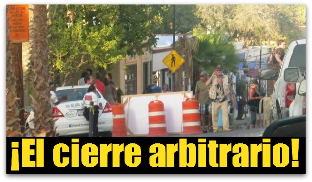 2 - 1 blanca pedrin cierre arbitrario de calles