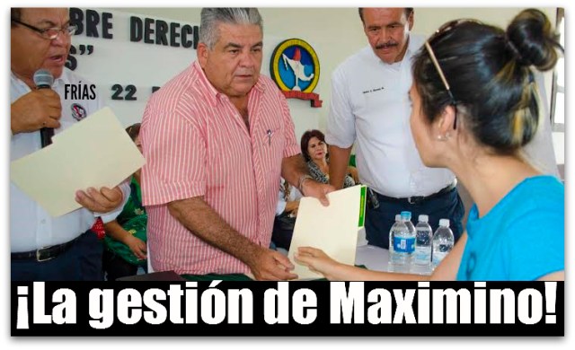 2 - 1 maximino y frias gestionaron