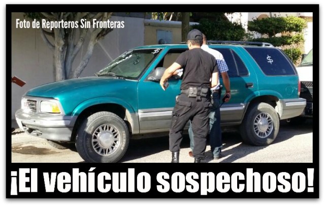 2 - 1 vehiculo sospechoso cereso la paz