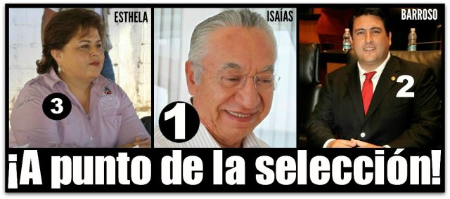 2 - 1 candidatos del pri recta final