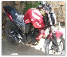 2 - 1 billetes motocicleta recuperada