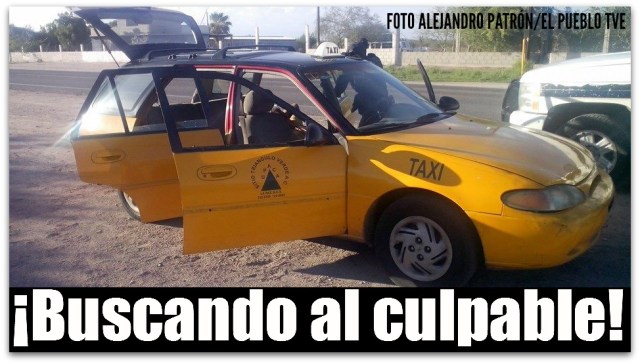 2 - 1 taxista asaltado en la paz bcs