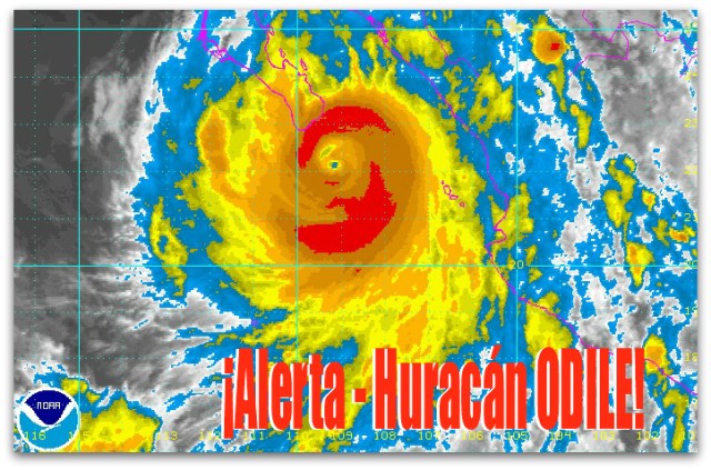 2 - 1 huracan odile llega a los cabos