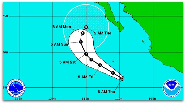 2 - 1 tormenta rachel pacifico mexicano
