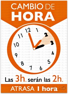 2 - 1 atrasar relojes