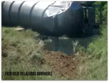 2 - 1 pipa todos santos volcadura 1