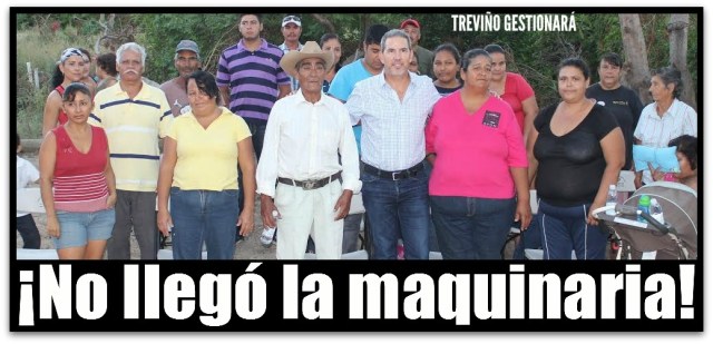 2 - 1 treviño arreglo de calles porque no hay maquinaria