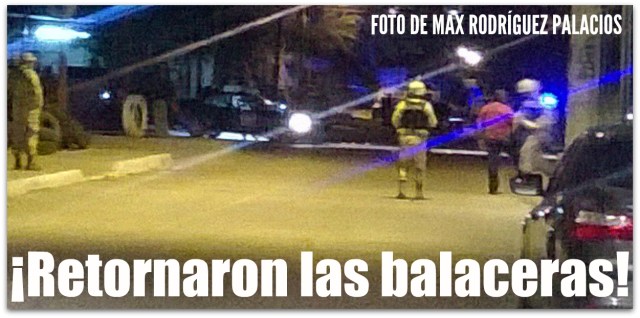 2 - 1 balacera en calle 5 de mayo y alta tension