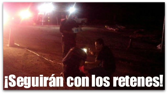 2 - 1 policia estatal retenes la paz