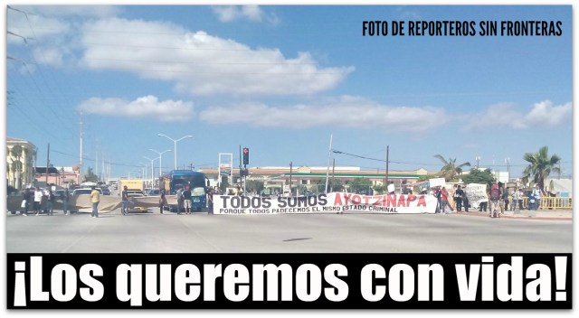 2 - 1 protesta ayotzinapa cabo san lucas