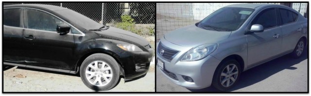 2 - 1 vehiculos robados sinaloa