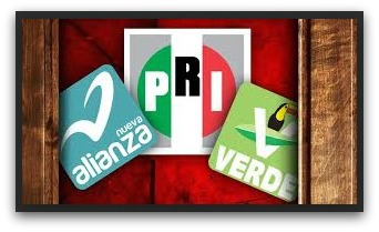 2 - 1 alianza logos verde panal pri