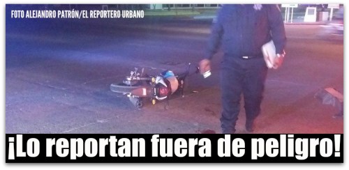 2 - 1 motociclista atropellado